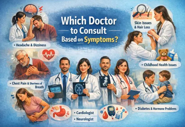 কোন লক্ষণে কোন ডাক্তারের কাছে যাবেন? সম্পূর্ণ গাইডলাইন